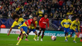 Le résumé de FCSMStade Rennais FC  8e de finale de la Coupe de France [upl. by Airlia]