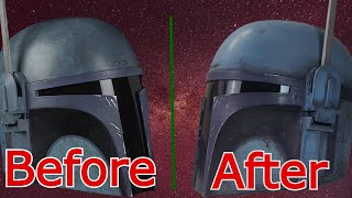 Black Series Death Watch Helmet Refinish [upl. by Flemings]