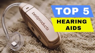 Top 5 Best Hearing Aid 2024 Review  Best AI Hearing Aids On Amazon  Buying Guide amp Comparison [upl. by Geminian]