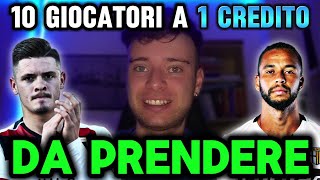 10 giocatori DA PRENDERE a 1 CREDITO al fantacalcio‼️ [upl. by Nahsrad884]