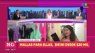 Buscamos mallas para el verano  Telefe Rosario [upl. by Llenahs884]