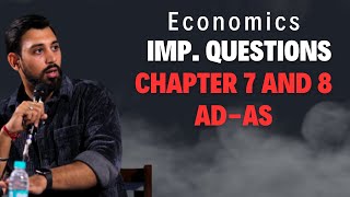 Important Questions  Aggregate demand  Aggregate supply  Ch 78  Class 12  Must Watch [upl. by Anelis]