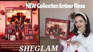 New Makeup SHEGLAM Collection Ember Rose TUTORIAL San Valentin [upl. by Narak]