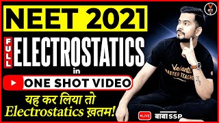 Electrostatics Class 12 One Shot  NEET 2023 Preparation  NEET Physics  Sachin Sir [upl. by Haldes]