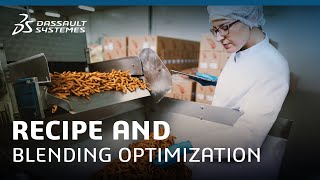 Blending Optimization A Key to Efficient Food Manufacturing  Dassault Systèmes [upl. by Eymaj]