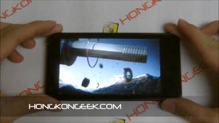 UNBOXING AND TEST  CHINESE SMARTPHONE CUBOT S108 QUAD CORE [upl. by Roselani625]