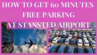 ✈️How to get 60 minutes FREE PARKING at STANSTED AIRPORT  Driving on the M11  Stansted Services ✈️ [upl. by Noivaz]