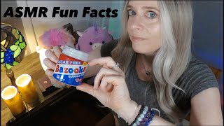 ASMR Gum Chewing Random Facts  Clicky Whispers [upl. by Verity]