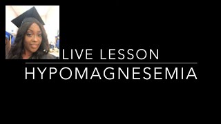 Hypomagnesemia in Nursing [upl. by Ahsemo]