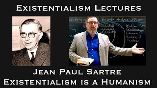 JeanPaul Sartre  Existentialism is a Humanism  Existentialist Philosophy amp Literature [upl. by Honey965]