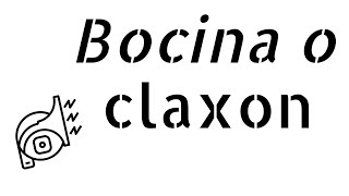 Montamos el circuito de BOCINA o CLAXON del automóvil Diagnosis [upl. by Trip938]