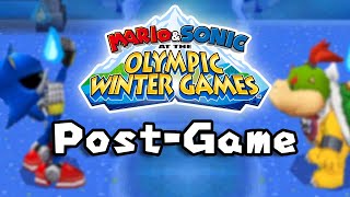 Metal Sonic amp Bowser Jr Challenges  Final Ending Mario amp Sonic at the Olympic Winter Games [upl. by Kinelski207]