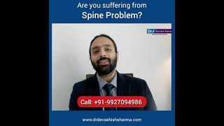 YES You can avoid Spine Surgery  Dr Devashish Sharma [upl. by Ardnohs]