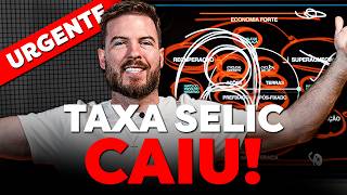 URGENTE TAXA SELIC CAIU PARA 1275  O QUE FAZER COM O SEU DINHEIRO [upl. by Iot]