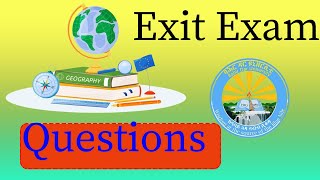 Exit exam for Geography AAUgistube1896 2024 [upl. by Eatnoed314]