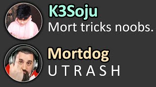 K3Soju Gets Caught Talking Trash by Mortdog [upl. by Aicilra]