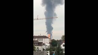 BASF EXPLOSION Ludwigshafen 17102016 live [upl. by Neron]