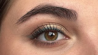 TRUCCO OCCHI LUMINOSO PER PRINCIPIANTI makeup makeuptutorial eyemakeup [upl. by Irtak]