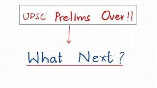 UPSC Prelims Over Your Next Step Strategy amp Blueprint Explained upscmains2024 [upl. by Eidoj]