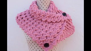 Cuello o bufanda en relieve a crochet para todos [upl. by Fauch209]