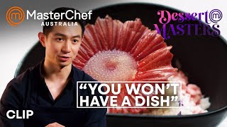 Reynold Wont Have A Dish  MasterChef Australia Dessert Masters  MasterChef World [upl. by Harret548]