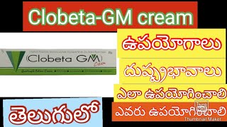 Clobeta gm creamusessideeffectsin telugubest ointment forfungal infectionintelugumedicinestelugulo [upl. by Dorion828]