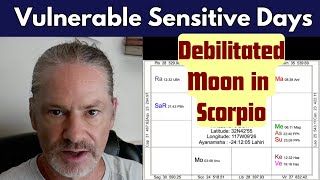 Debilitated Moon in Scorpio this Week  Feeling Vulnerable Sensitive but Devotion is Possible [upl. by Towbin]