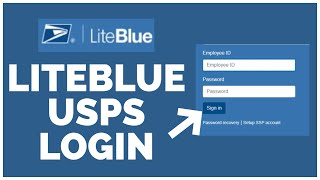 How To Login To Liteblue USPS Account 2023 Liteblue USPS Employee Sign In [upl. by Jacintha]