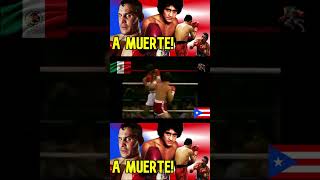 🥊🔥ORIGEN DE LA RIVALIDAD MÉXICO VS PUERTO RICO BOXEO MEJORES PELEAS Y EL CHANGO CASANOVA shorts [upl. by Saenihp471]