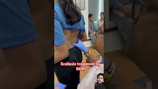 Scoliosis treatment by RKM chiropractic chiropractor physiotherapy [upl. by Irehc]