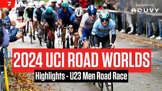 Women Elite Road Race highlights  2024 UCI Road World Championships [upl. by Gottfried920]