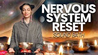 Parasympathetic Nervous System Healing Frequency Music  Sound Bath Meditation 1 Hour [upl. by Ysle]