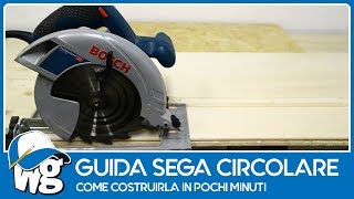 Guida per sega circolare [upl. by Hartwell]