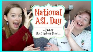 National ASL Day  End of Deaf History Month ┃ ASL Stew [upl. by Alieka]