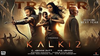 Kalki Part 2  Hindi Trailer  Prabhas  Deepika Padukone  Kamal Haasan  Amitabh B  Nag Ashwin [upl. by Yrkcaz150]