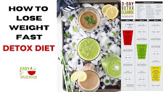 How to Lose Weight Fast  Dr Oz Detox Diet Recipes amp Tips [upl. by Aicilehp]