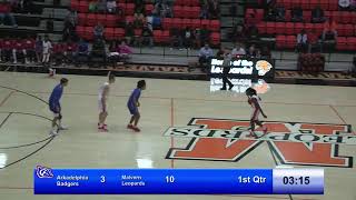 Boys Basketball Arkadelphia at Malvern Dec 21 2018 [upl. by Mellen]