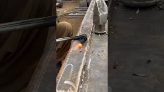 Using rivets instead of bolts to strengthen the truck chassisyoutubeshorts youtube foryou [upl. by Saibot]