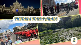 VICTORIA TOUR PARADE amp MUSEUM BC victoria travel vlog museum bc british columbia video wow [upl. by Anwad]