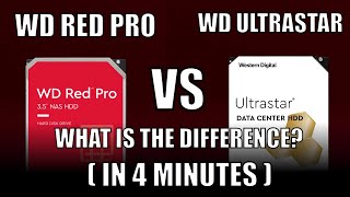 WD Red Pro vs UltraStar Hard Drives in 4 MINUTES [upl. by Efioa]