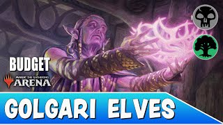 5 RARE BUDGET GOLGARI ELVES  SO GOOD  Magic Arena Standard MTG Arena [upl. by Eloccin126]