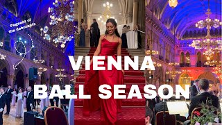 Vienna ball season 2023 Pageant of the debutants and first experience vlog [upl. by Killam]