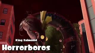 Splatoon 3  All King Salmonid Intro WARNING SCREAMER [upl. by Shandee424]