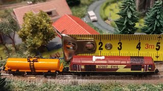 One of the Smallest Model Train Layouts  Micro Model Railroad in T Gauge by Richard Kříž [upl. by Sanbo]