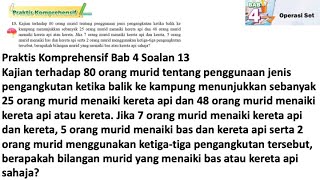 Praktis komprehensif Bab 4 No 13  Tingkatan 4 Bab 4 Operasi Set  KSSM Matematik Tingkatan 4 [upl. by Angie932]