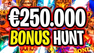 🔴 RANDOM MICHAEL €250000 BONUS HUNT EPIC SLOTS ON MAX BET 🔥 JOIN ME LIVE FOR BIG RECORD WINS‼️ [upl. by Enellij843]