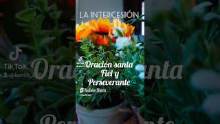 Oración santa la intercesión oracion amor fe shorts [upl. by Arfihs]