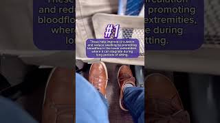 Easy Leg and Foot Exercises for Circulation on an Airplane [upl. by Tserrof73]