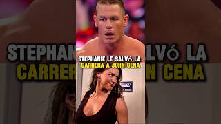 Stephanie Mcmahon le salvó la carrera a John Cena johncena stephaniemcmahon wwe wrestling [upl. by Selegna993]