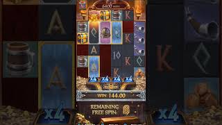 Asgardian rising scatter jackpot scatter onlinegaming onlinecasino pocketgame asgardianrising [upl. by Florin]